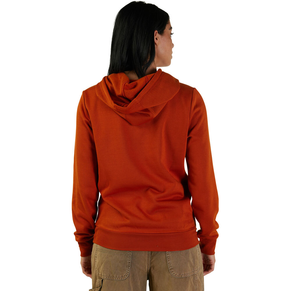 Fox Absolute Burnt Orange Womens Pullover Hoodie at MXstore