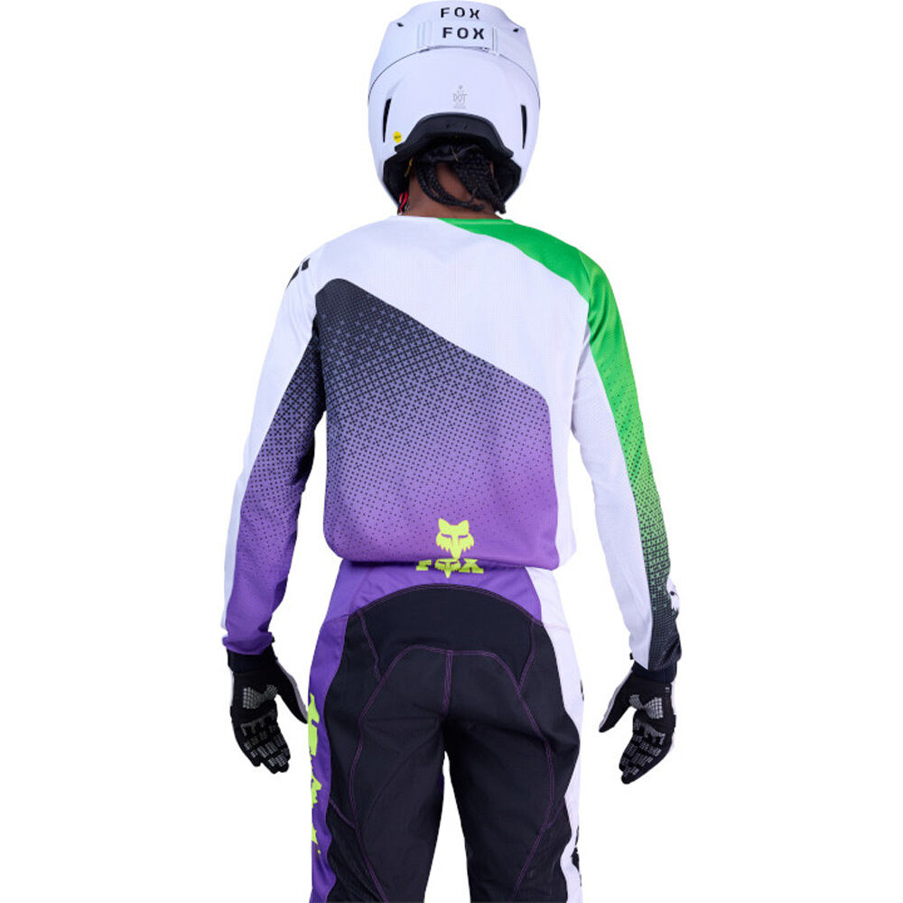 Fox 2026 180 Kawasaki Purple/White Gear Set at MXstore