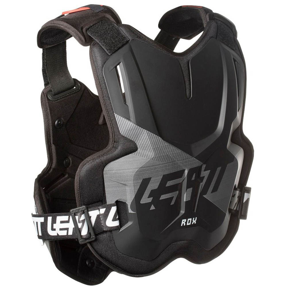 Leatt NEW Mx 2.5 Chest PRO Rox Black Brushed Motocross Dirt Bike Body