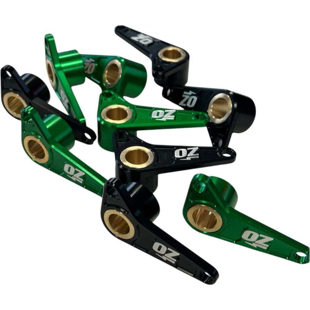 Ozminis Kawasaki KLX110/L V2 Black Shift Shaft Brace at MXstore