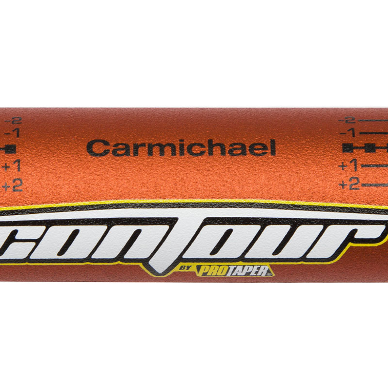 Pro Taper Mx Contour Carmichael Bend Fat Bars Orange Motorbike