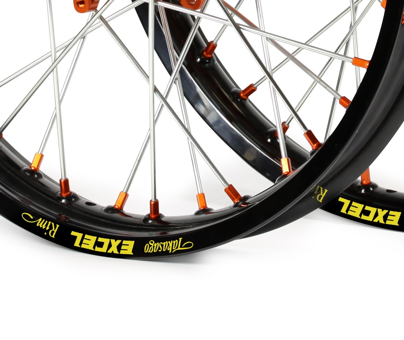 KTM 250SX モトクロス用 EXCEL 前後ホイール SM Pro/Excel Takasago KTM SX/SXF 13-15 21