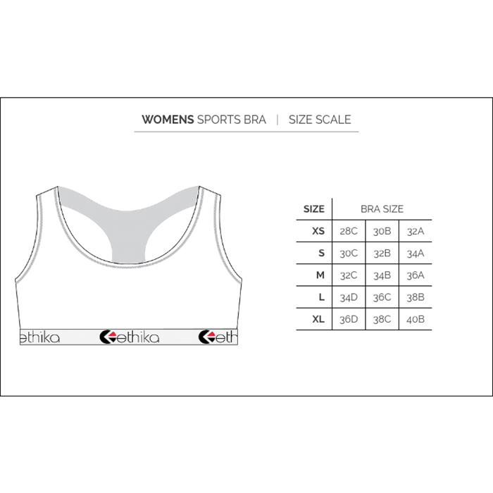 Ethika Size Chart