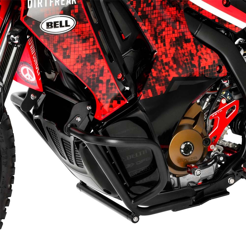 Zeta Honda CRF300 Rally 21-25 Black Engine Crash Bars | Buy Online