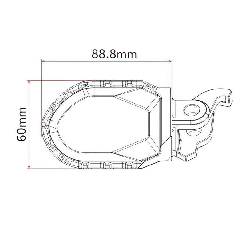 Zatiページ Ruvati HexBottom™ 33-inch Workstation Scratch Resistant Embossed