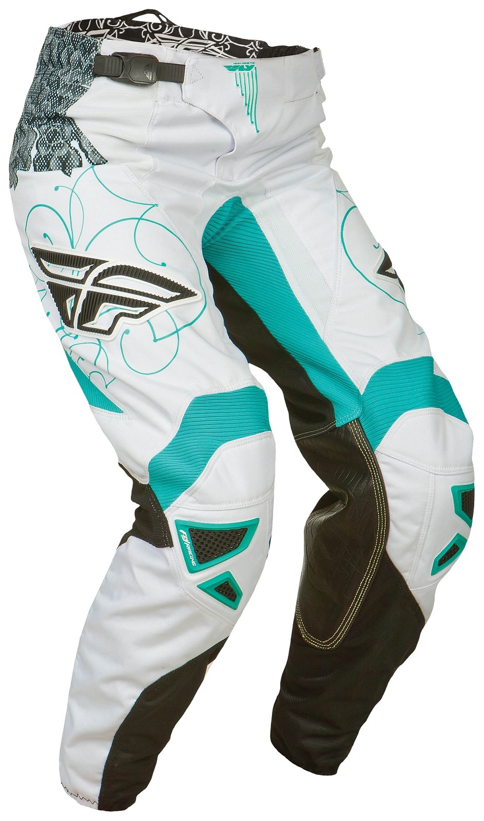 Fly Racing Ladies NEW 2016 Mx Race Teal White Womens Motocross