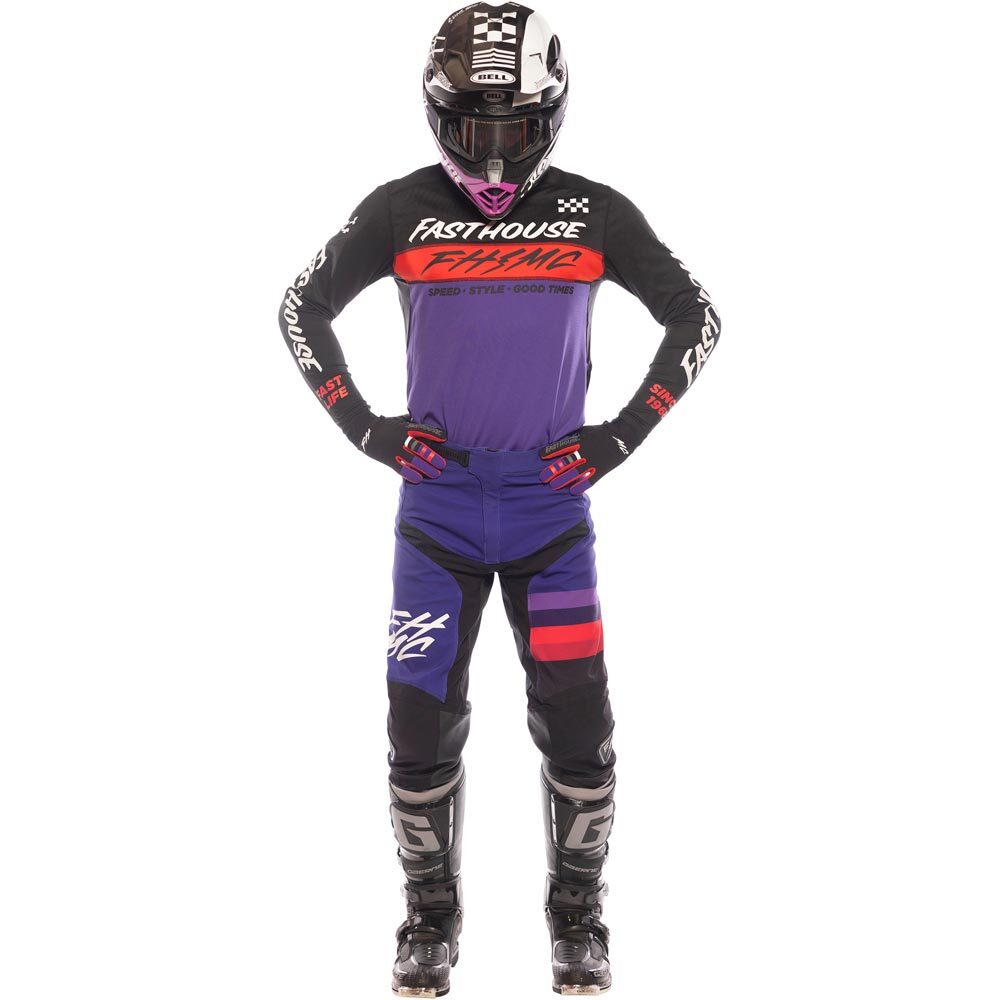 Purple motocross best sale jersey