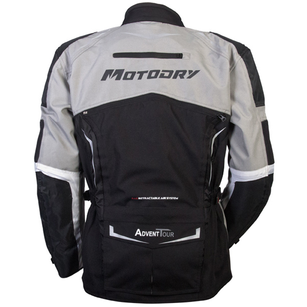 MotoDry Advent-Tour Black/Grey Jacket & Pants at MXstore