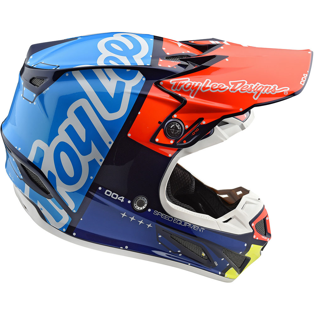 NEW Troy Lee Designs 2018 Mx SE4 Composite Factory Navy TLD Motocross