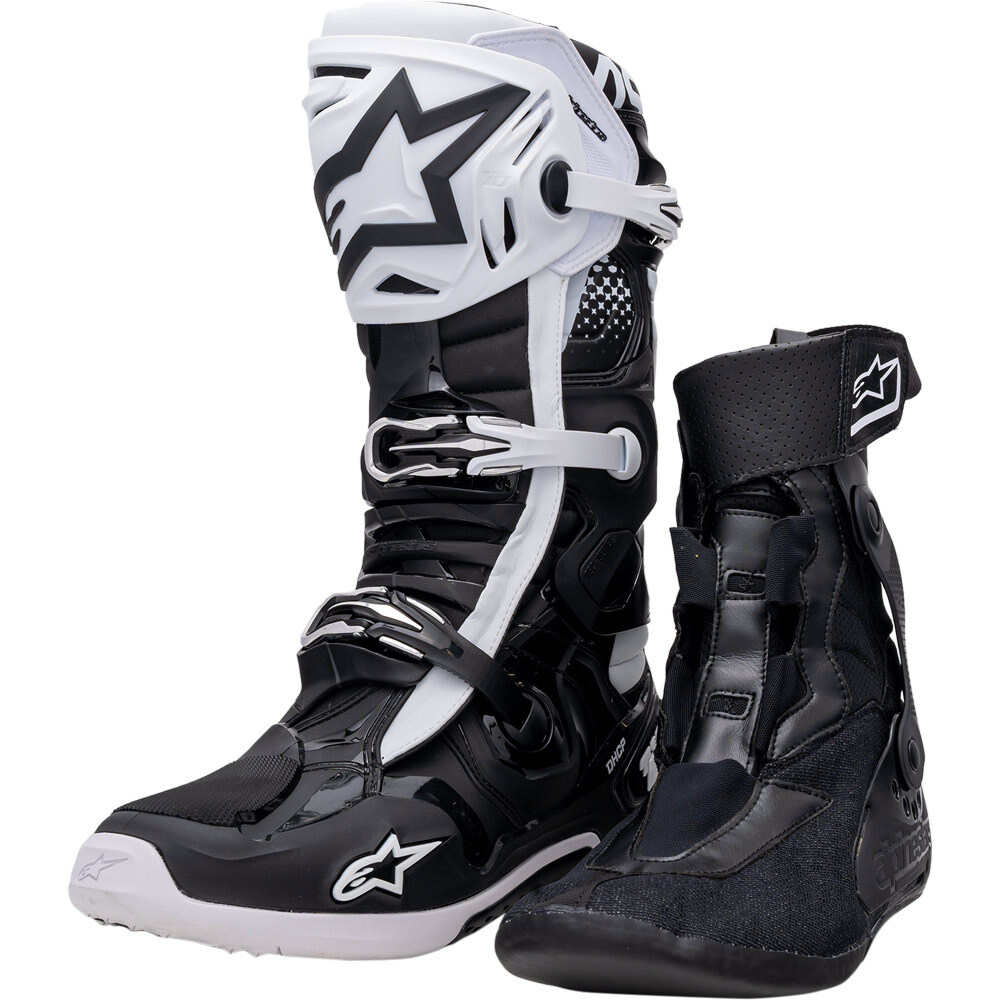 Alpinestars 2026 Tech 10 Black/White Boots | Buy Online | MXstore