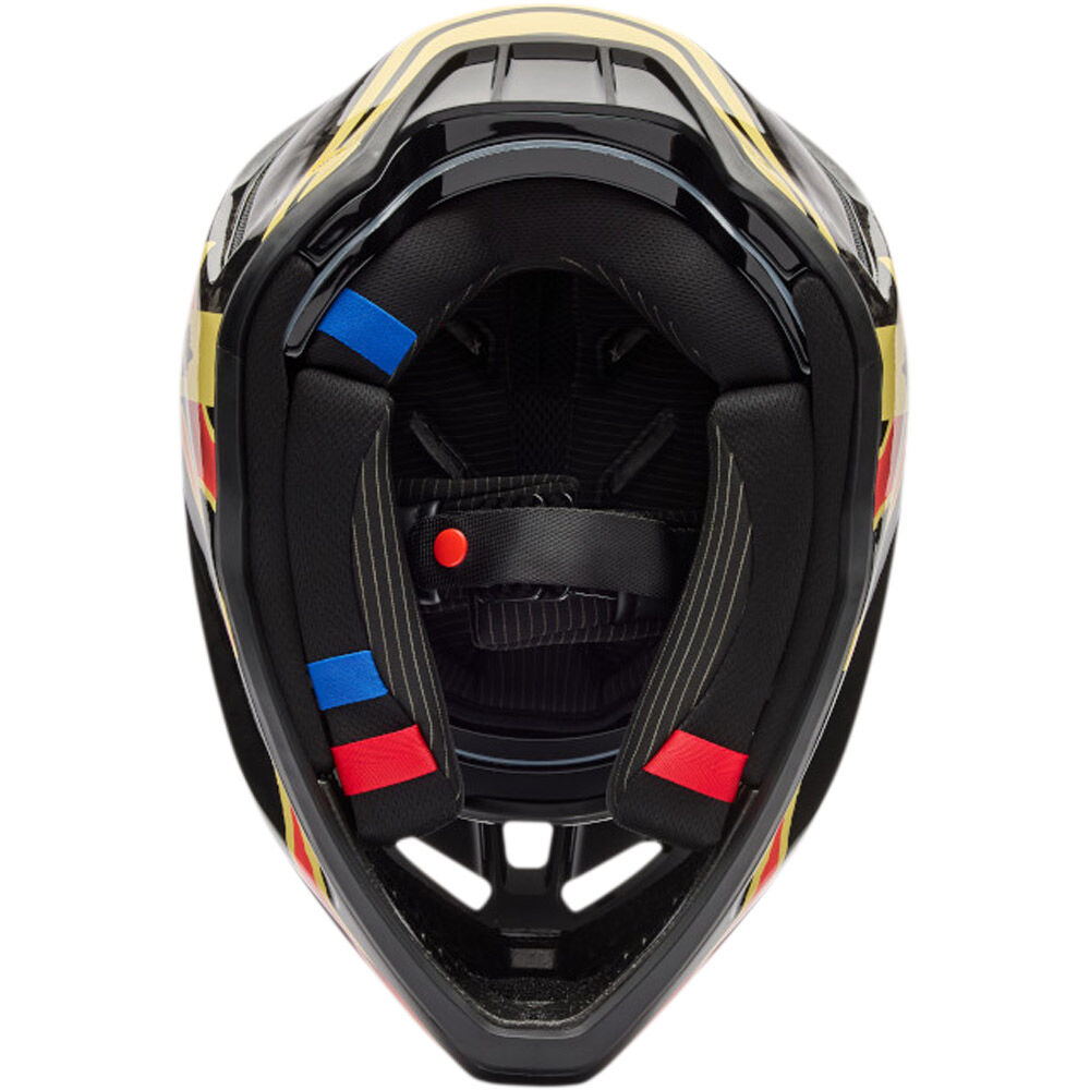 fox motorcycle helmets australia V1 Interfere Helmet, Grey Red – Giant North Lakes FOX - V1 STREAK HELMET