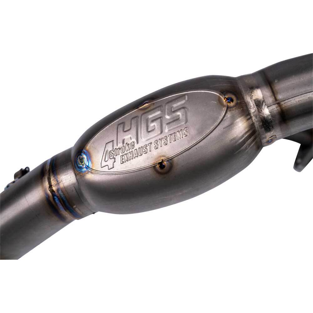 HGS Honda CRF250R 22-24 Titanium Carbon Full Exhaust System | Buy