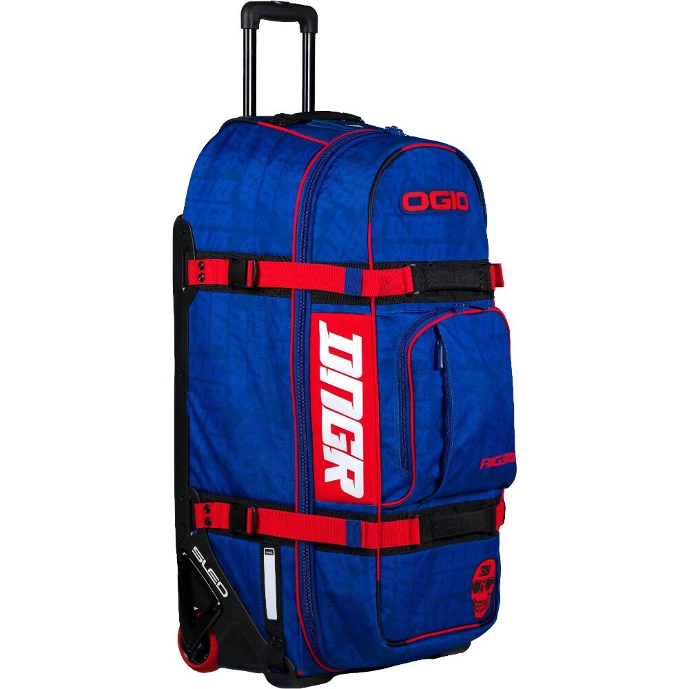 Ogio Rig 9800 DNGR Deep Blue/Red Gear Bag at MXstore