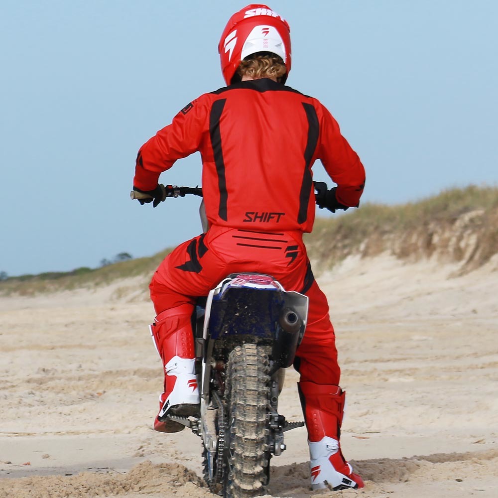 Shift 2018 WHIT3 Label Red Boots at MXstore