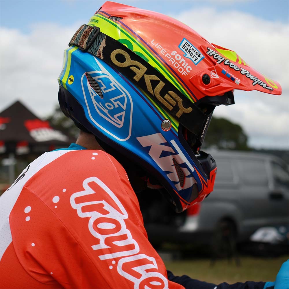 Troy Lee Designs 2020 SE4 Composite KTM Team 2 Helmet At MXstore