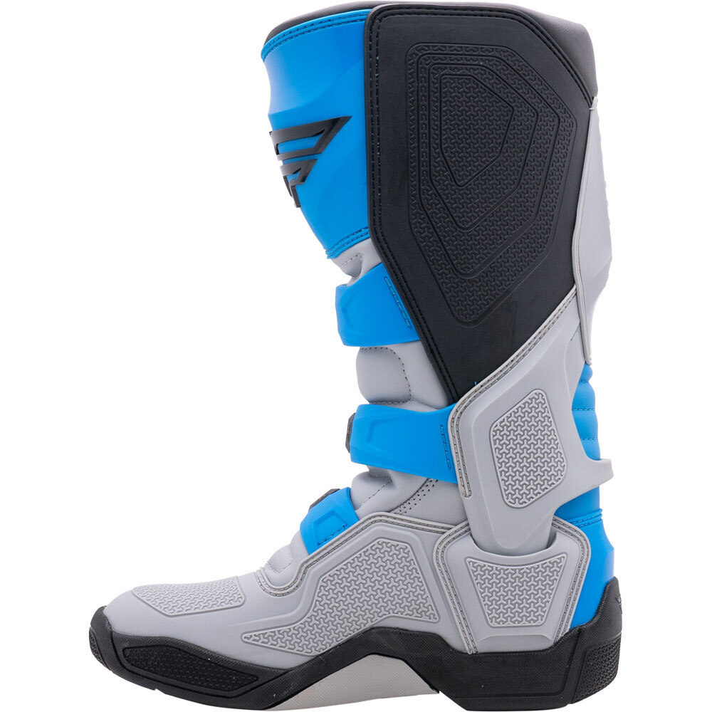 Fly Racing 2026 FR5 Grey/Blue Boots - Main Image