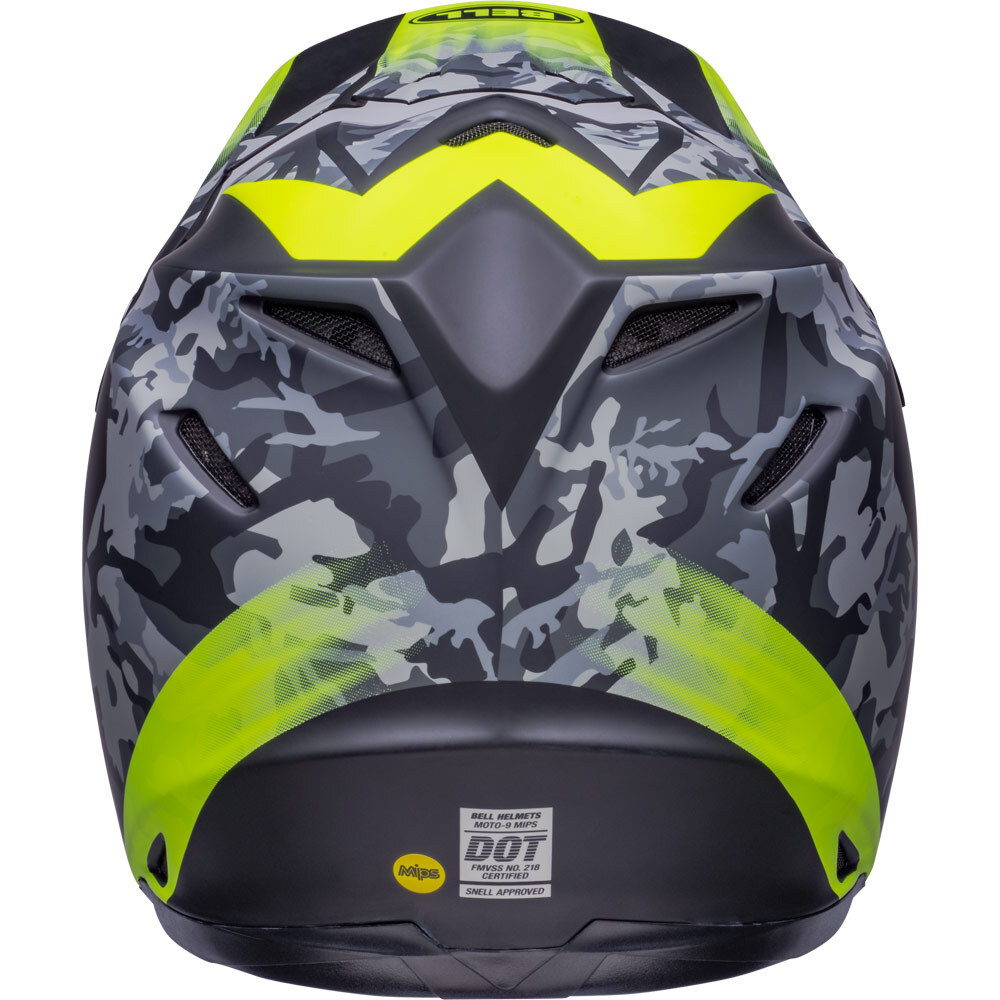 Bell 2022 Moto-9 MIPS Venom Camo/Hi-Viz 