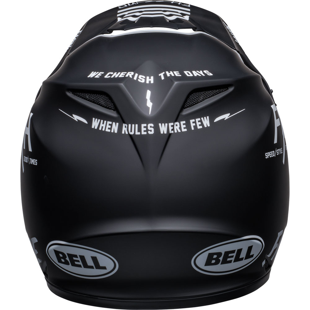 Bell 2024 MX 9 MIPS Fasthouse Prospect Matte Black White Helmet at