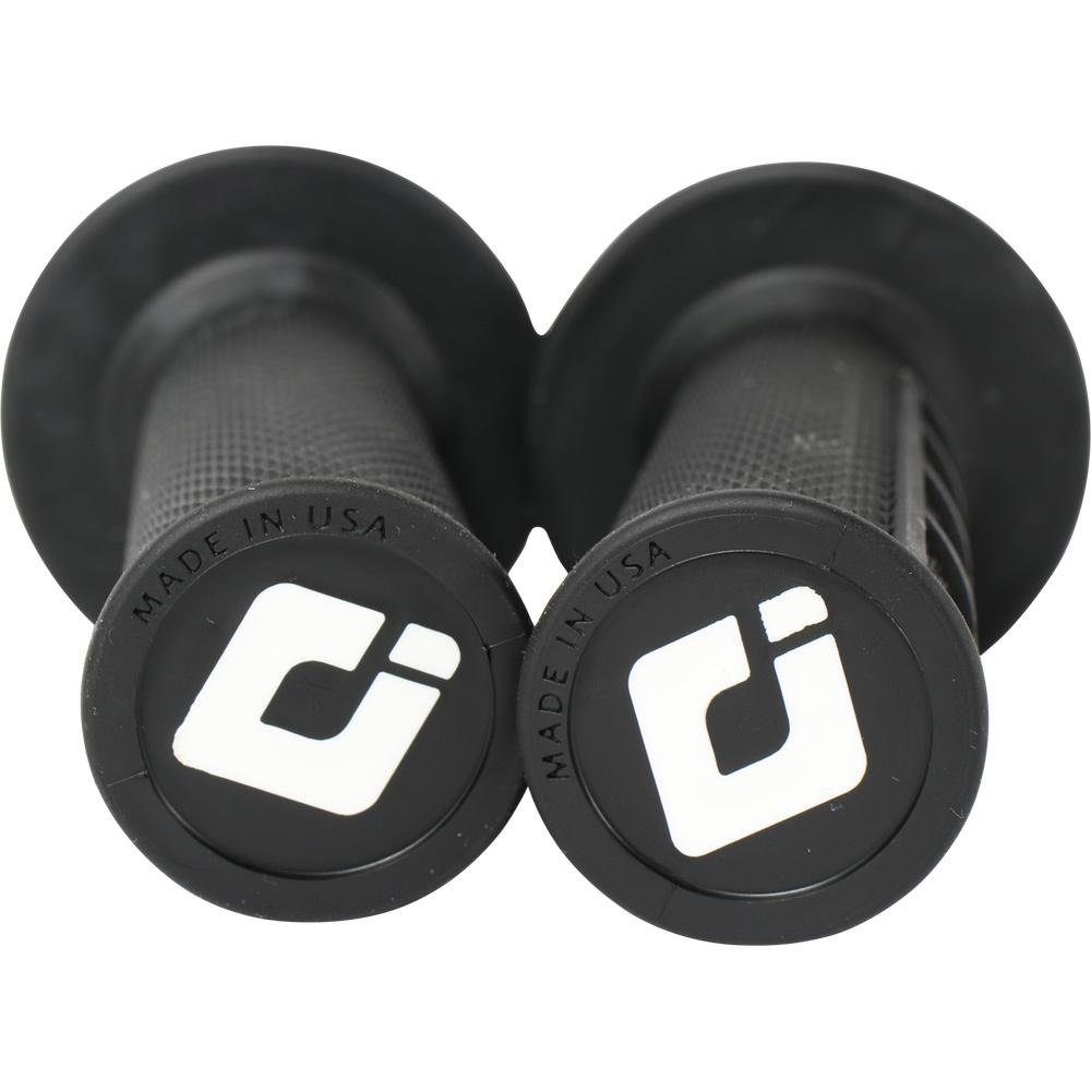 NEW ODI Mx V2 Black 2T/4T Lock On Motocross Dirt Bike Off Road Racing