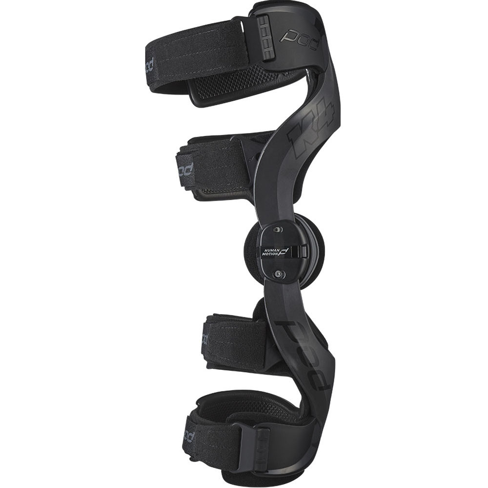 Pod K4 2.0 Graphite/Black Knee Brace Set at MXstore