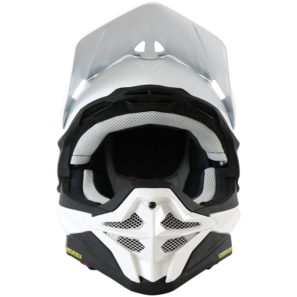 Shoei VFX-WR Solid White M.E.D.S Helmet | Buy Online | MXstore