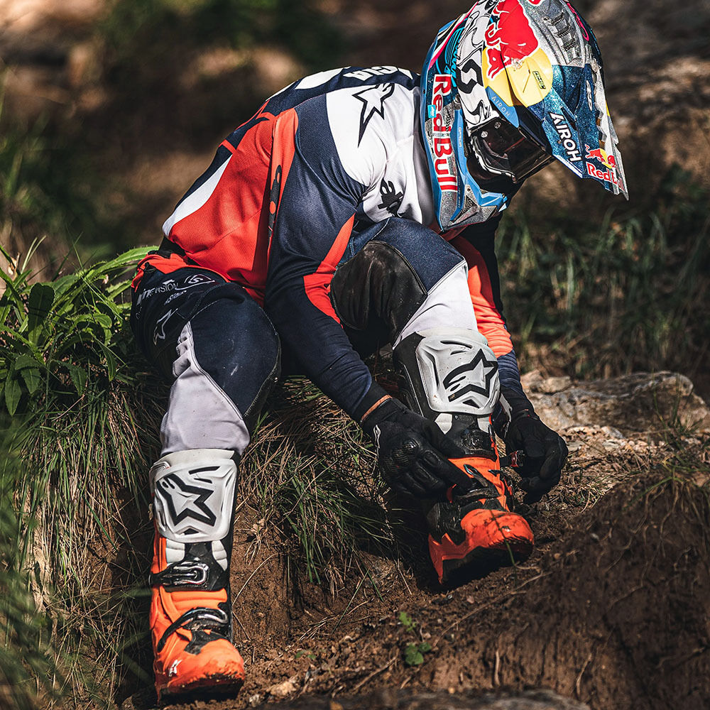 Alpinestars 2027 Tech 10 Fluro Orange/Black/White Enduro Boots