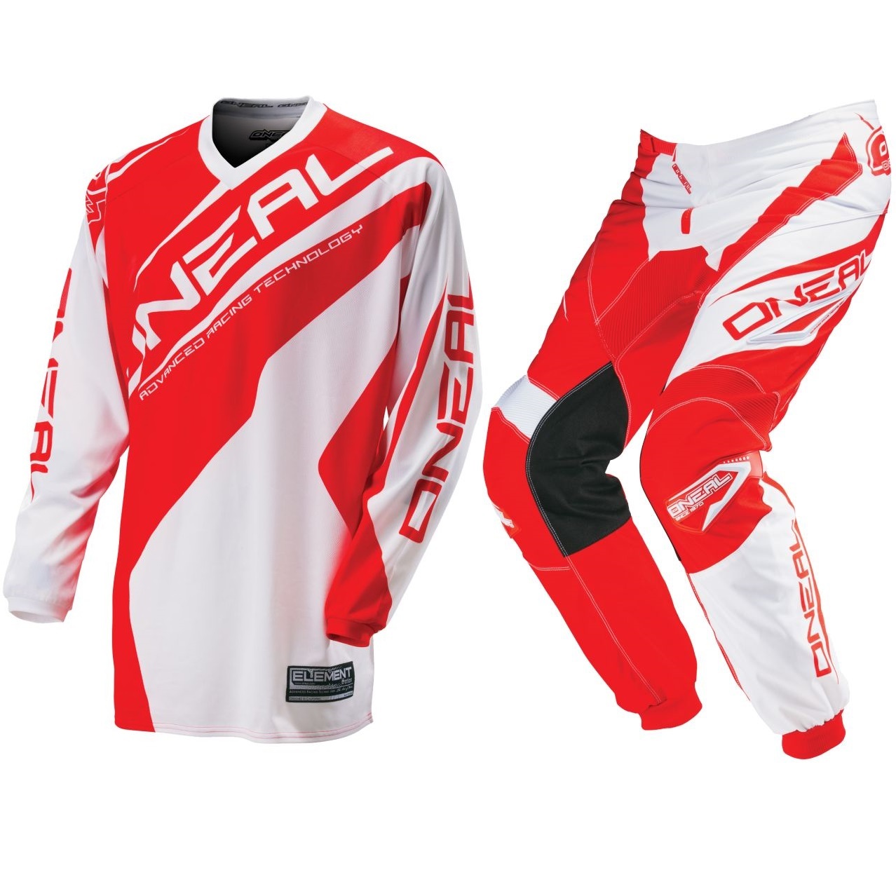 Oneal Mx NEW 2016 Element Red White Jersey Pants Motocross Dirt Bike Gear Set eBay