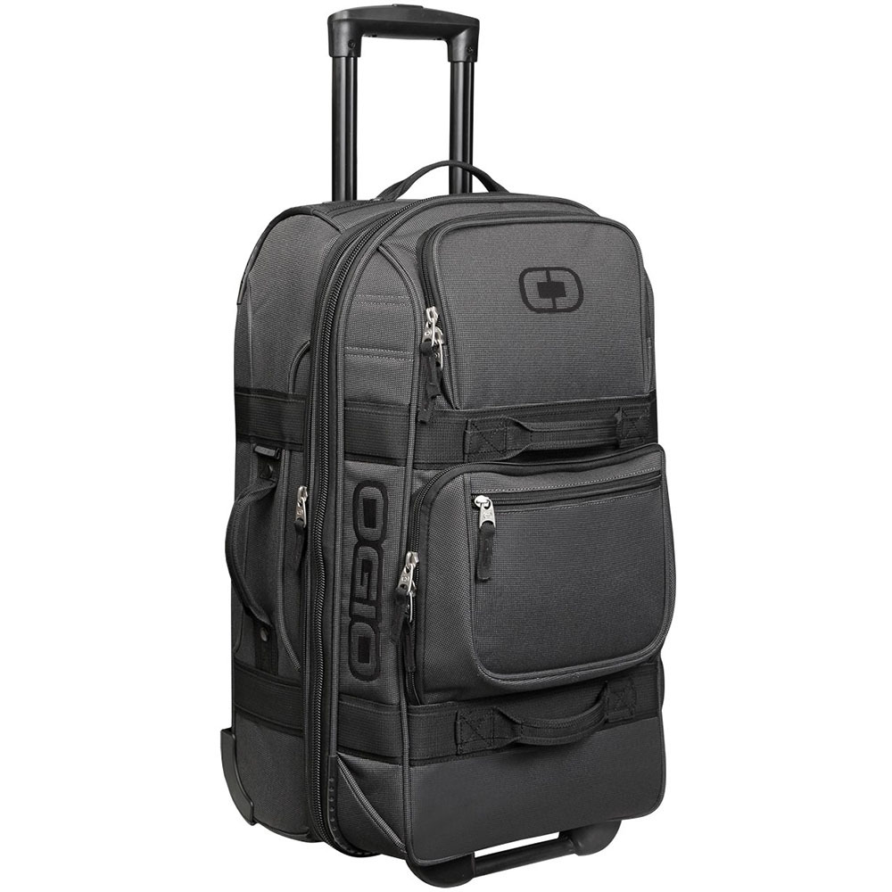 Ogio NEW Mx Layover Black Pindot Carry On Luggage Travel Motocross Gear