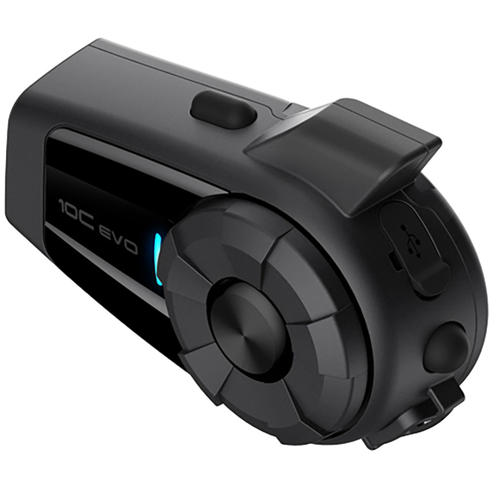 Sena 10C EVO Motorcycle Bluetooth Camera Communication System at