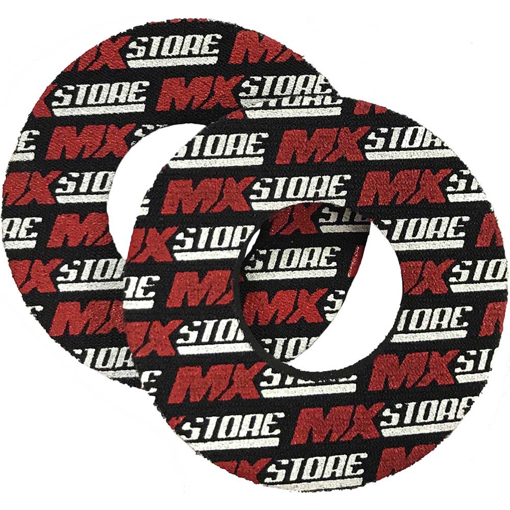 MXstore Logo Black/Red Grip Donuts at MXstore