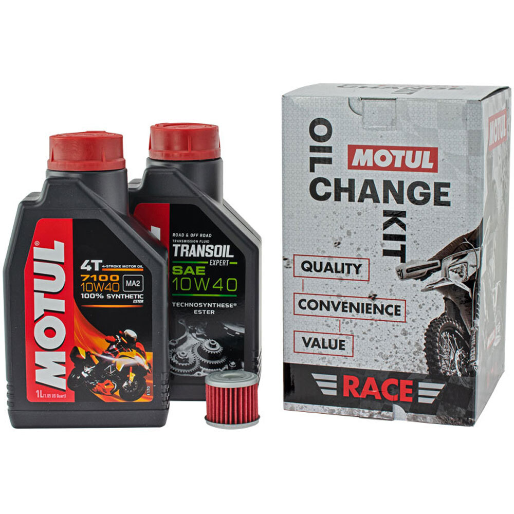 Motul Honda CRF Race Oil Change Kit at MXstore
