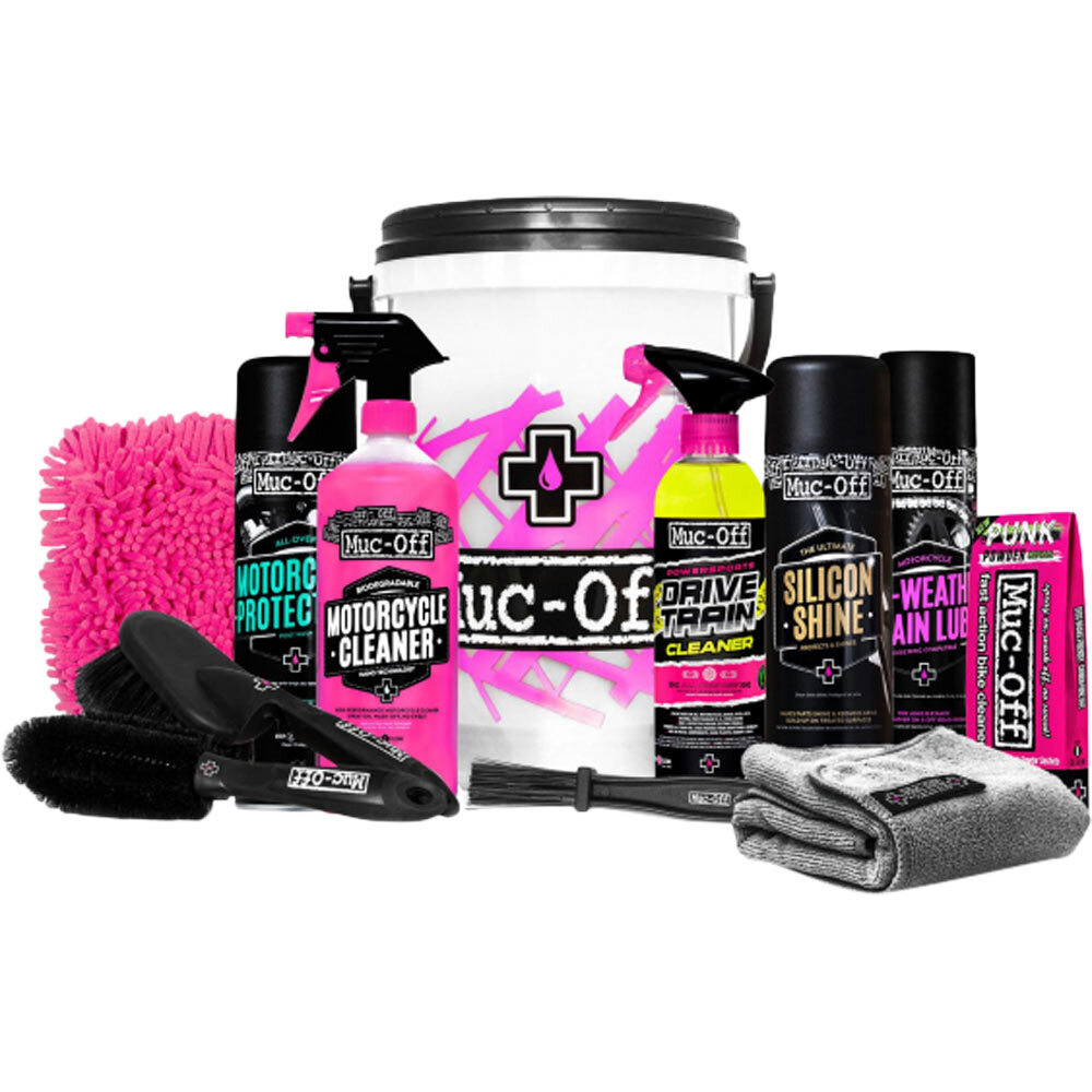 Muc off hotsell motorcycle cleaning kit