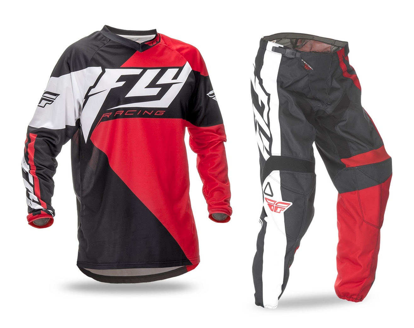 Fly Racing NEW 2016 Mx F16 Red Black BMX MTB Motocross Dirt Bike Gear Set