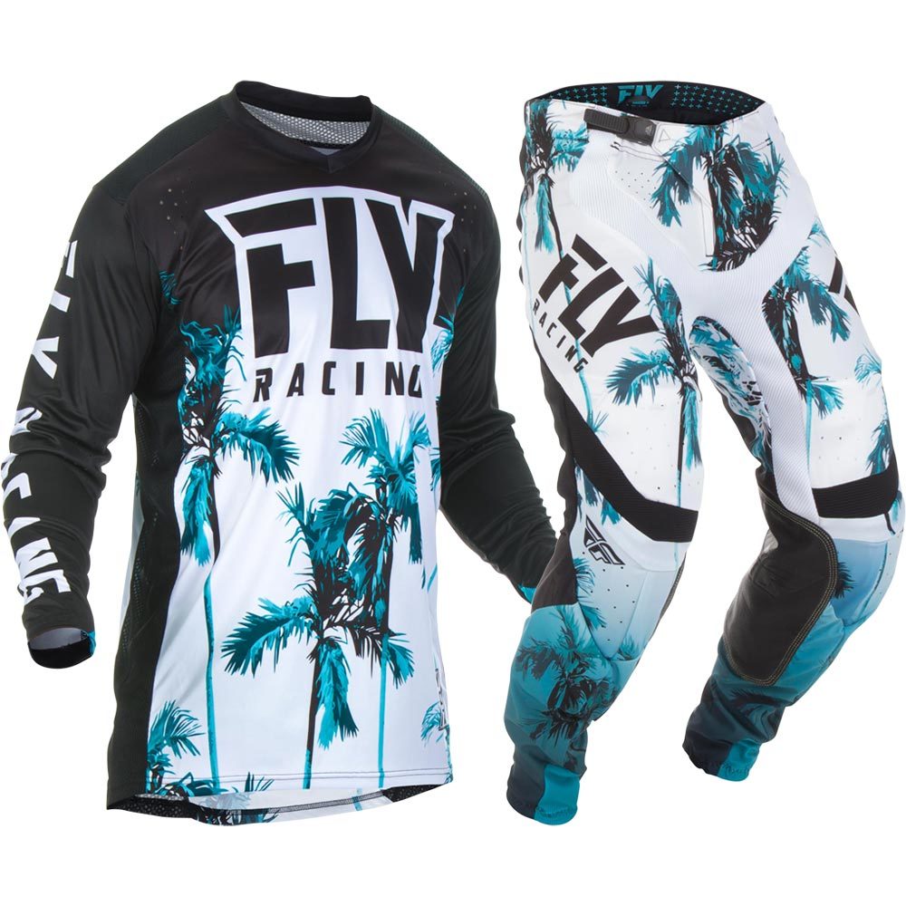 NEW Fly Racing 2019 MX LE Lite Paradise Teal Jersey Pants Motocross ...