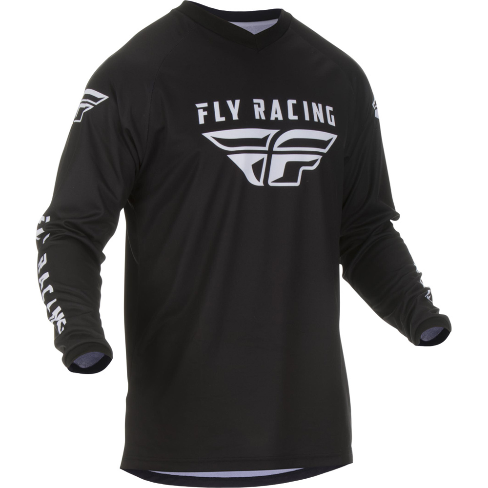 Fly Racing 2019 Universal Black Jersey at MXstore