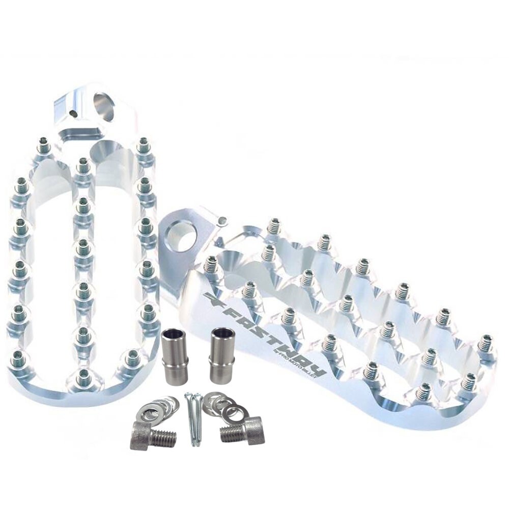 Fastway KTM/Husqvarna/Gas Gas Silver Adventure Foot Pegs | Buy