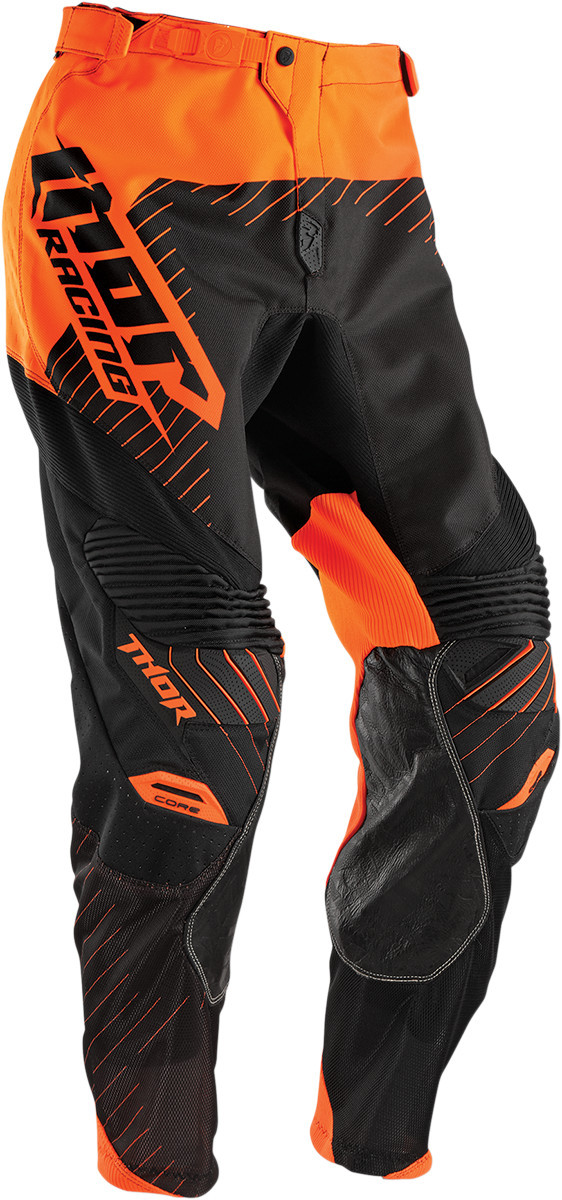 NEW Thor Mx Gear Core Hux Black Orange BMX MTB Motocross Dirt Bike ...