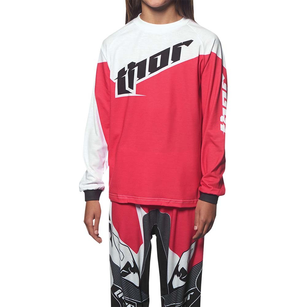 Thor NEW Mx Youth Baby PJ's Tilt Pink 2 Piece Girls Toddler Motocross