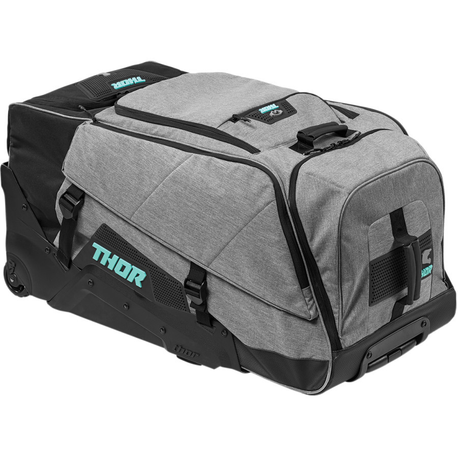 Thor Transit Grey/Black Wheelie Gear Bag at MXstore