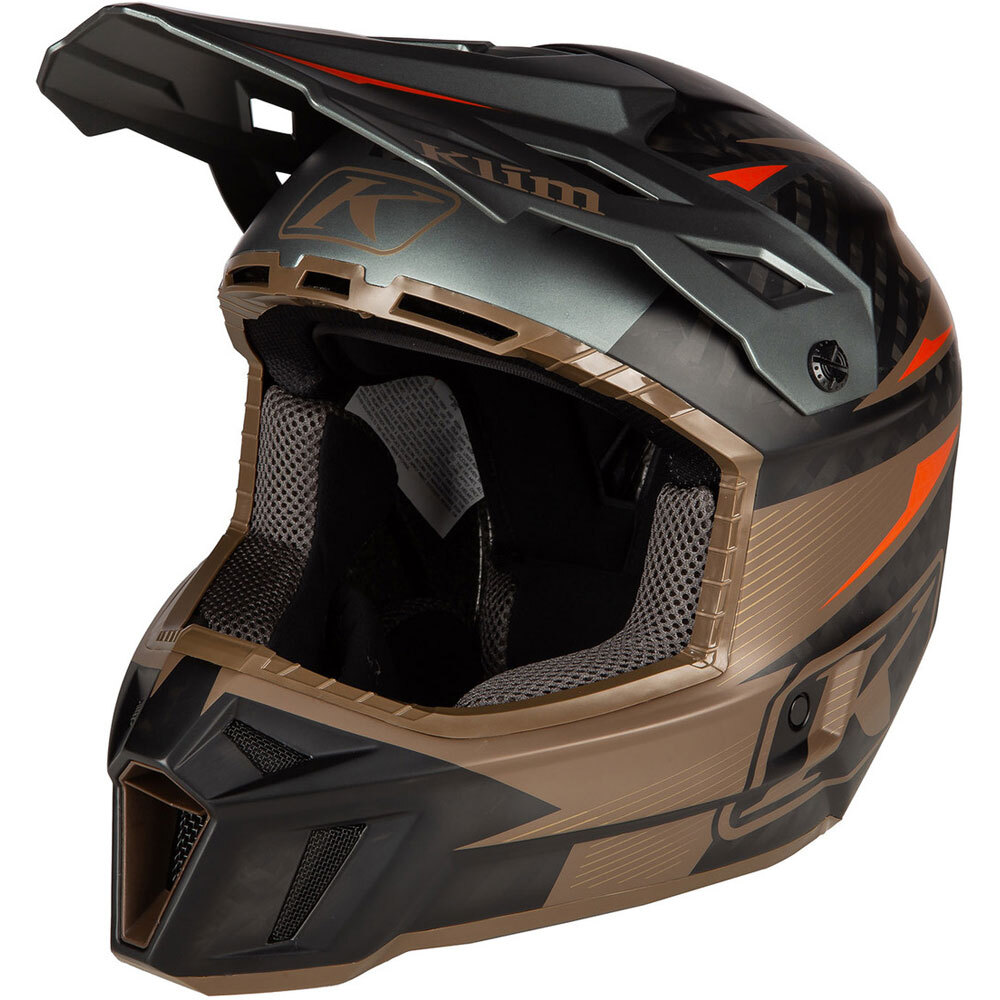 SELLS F3 CLIMATE セルスF3 クライメートプロモデル 8号 Klim F3 Carbon Pro Striker Potter's Clay Helmet at MXstore