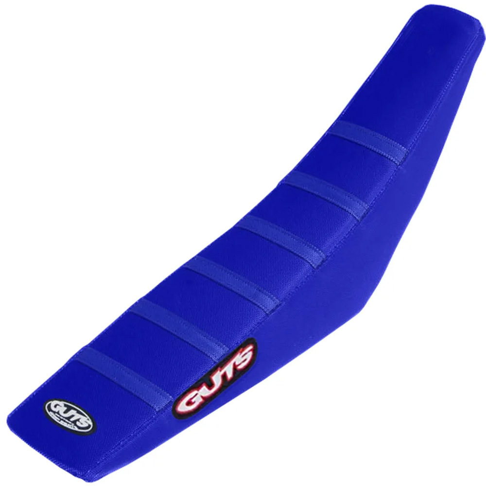 Guts Racing Yamaha YZ125-250 02-21 Gripper Ribbed Blue/Blue/Blue Seat ...
