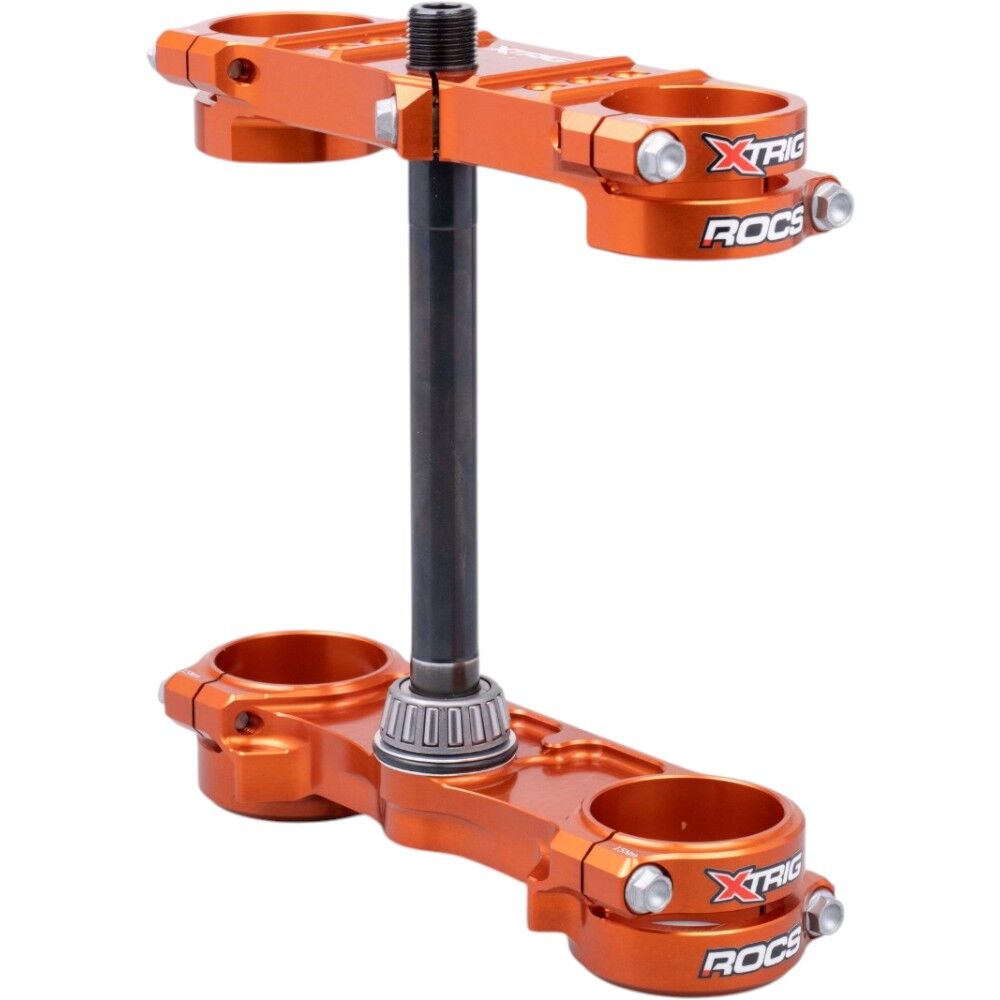 Xtrig KTM 85 SX 03-24 Orange 14mm Offset ROCS Tech Triple Clamps