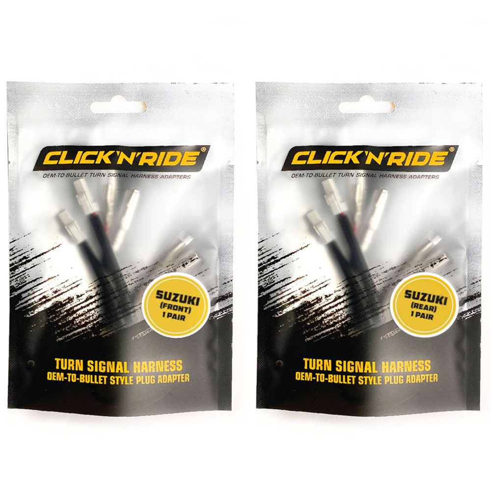 Click N Ride Suzuki Front & Rear Turn Signal Plug & Play Harness | Buy ...