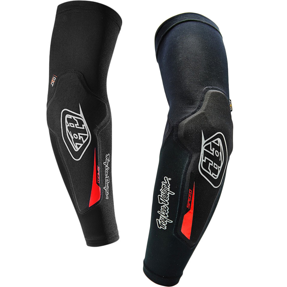Troy Lee Designs Speed Sleeve Black Elbow Guards at MXstore