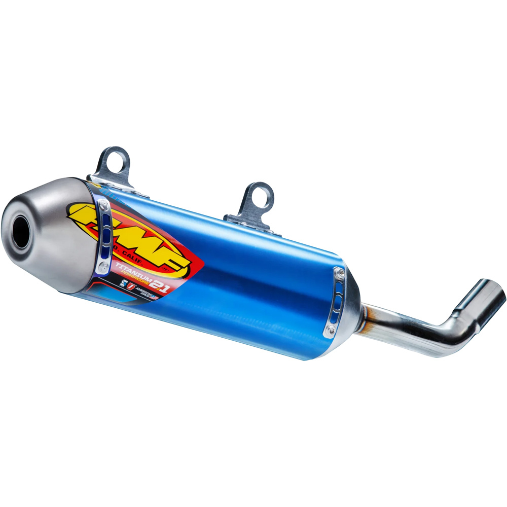 FMF KTM/Husqvarna 250/300 17-19 Titanium Powercore 2.1 Silencer at