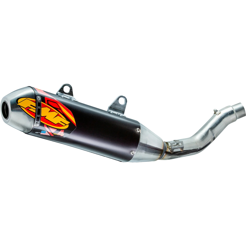 FMFメガボム　wr250f（鉄フレーム） FMF Yamaha WR450F 20-25 Powercore 4 Hex Stainless Muffler at MXstore