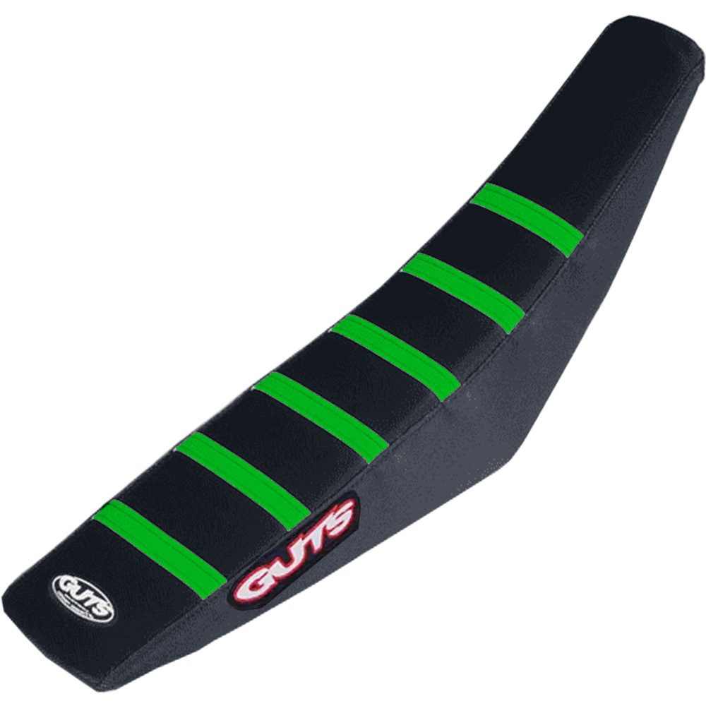 Guts Racing Kawasaki KX65 00-25 KLX110 02-25 Gripper Ribbed Green