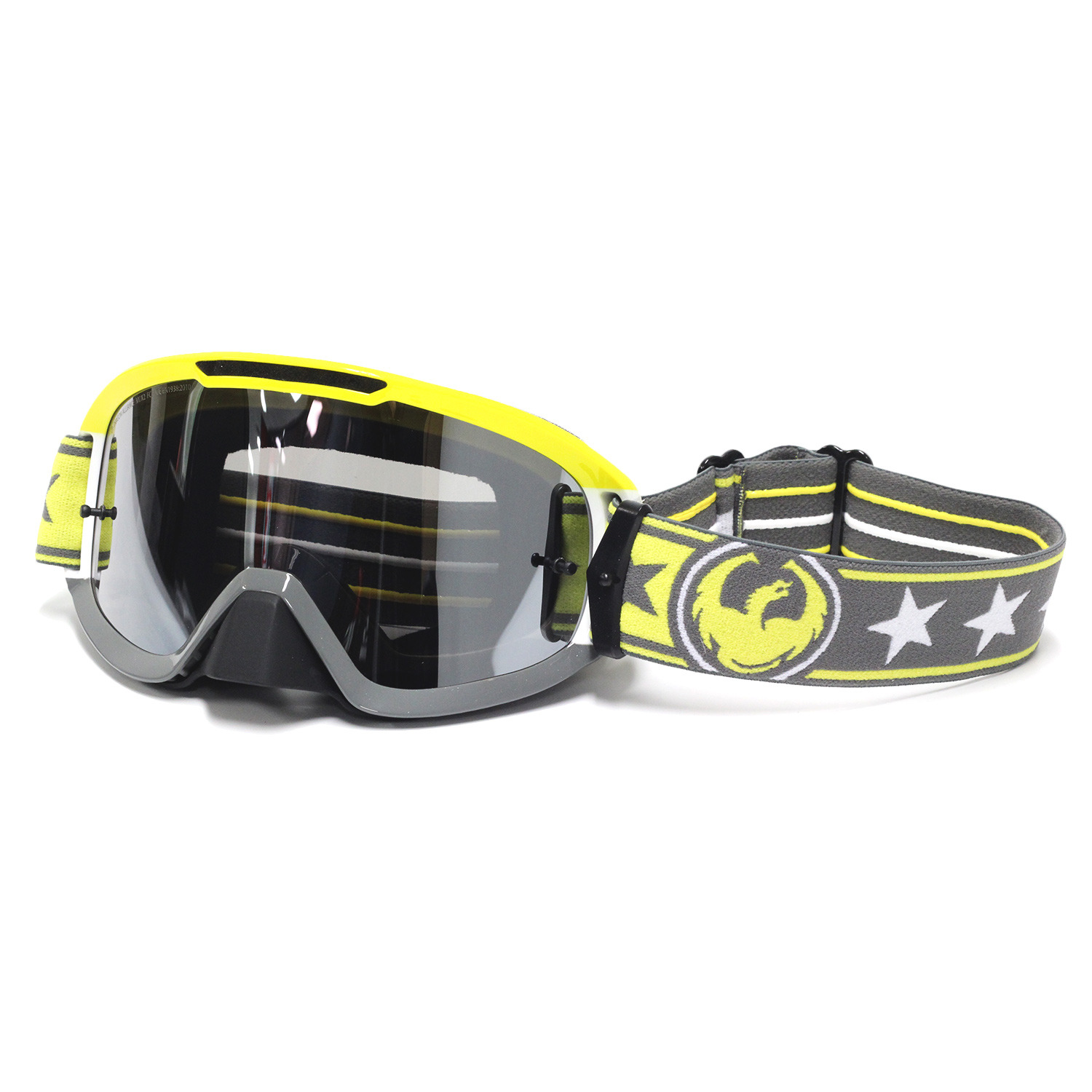 Dragon NEW Mx MDX2 Rockstar Yellow Tinted Ion lens Motocross Dirt Bike