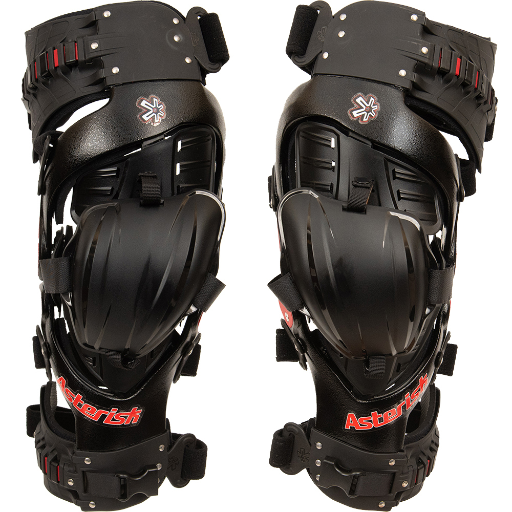Genouillères Asterisk Ultra Cell 4.1 - Paire - Taille Large - Noir - Neuf