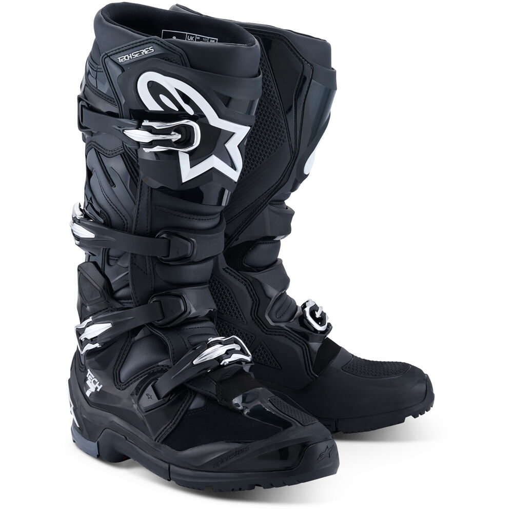 Alpinestars 2026 Tech 7 Enduro Black/Anthracite/White Boots at MXstore
